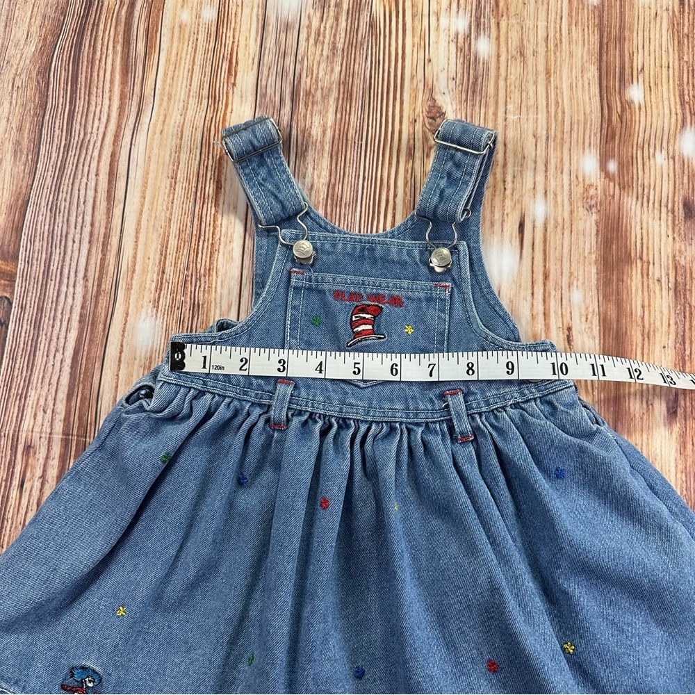 Vintage Dr. Seuss Embroidered Jean Jumper
Size 18 Months - Picture 8 of 11